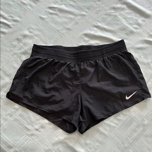 Nike Black Dri-Fit Athletic Shorts Lightweight Performance